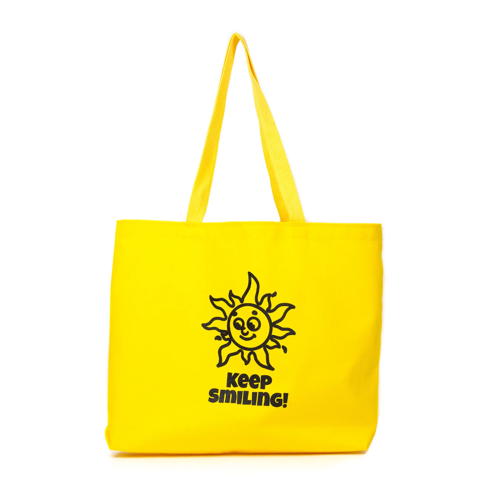 Lost & Found Canvas Tote Bag Keep Smiling