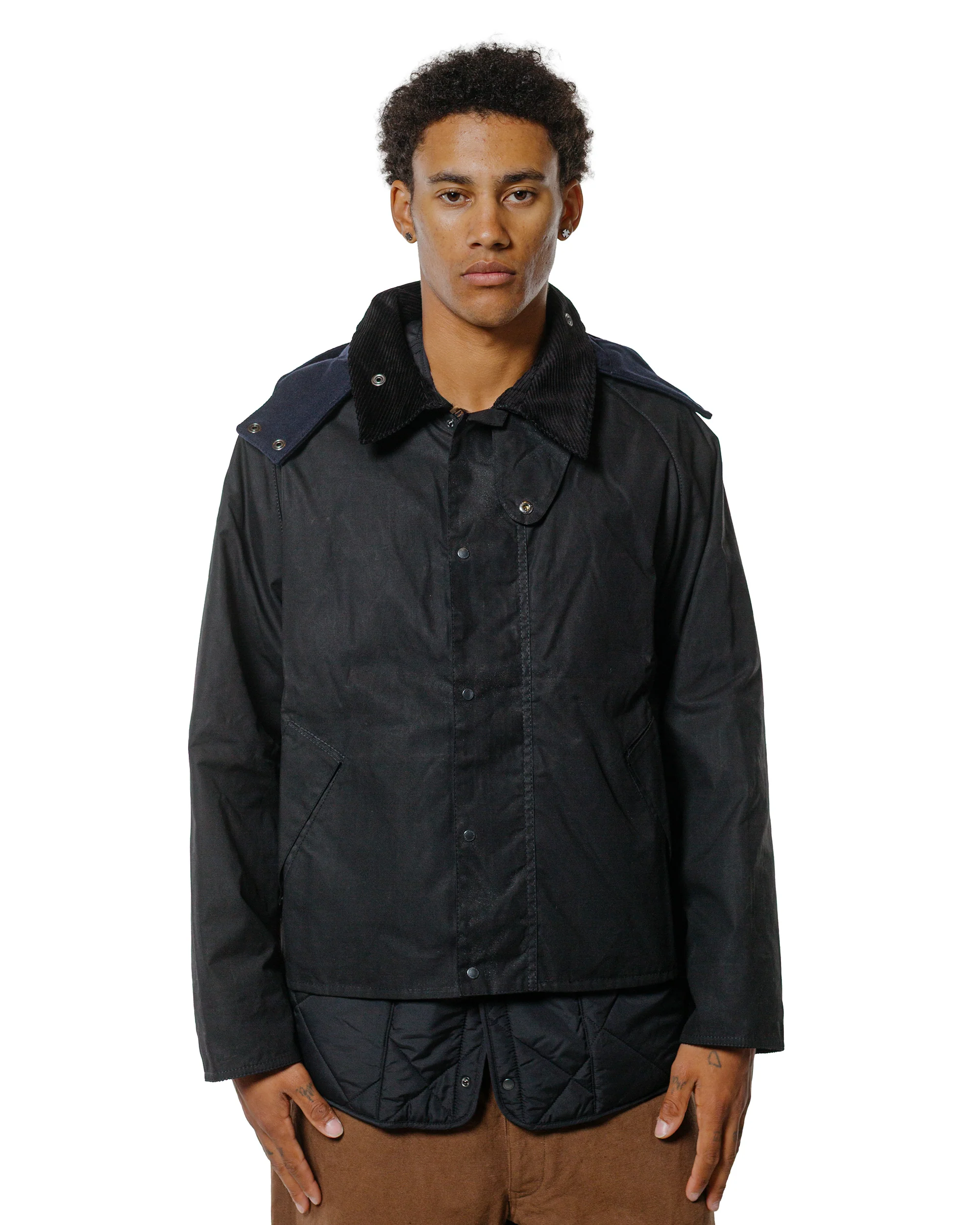 Barbour KAPTAIN SUNSHINE Short Cruiser Casual Jacket Black