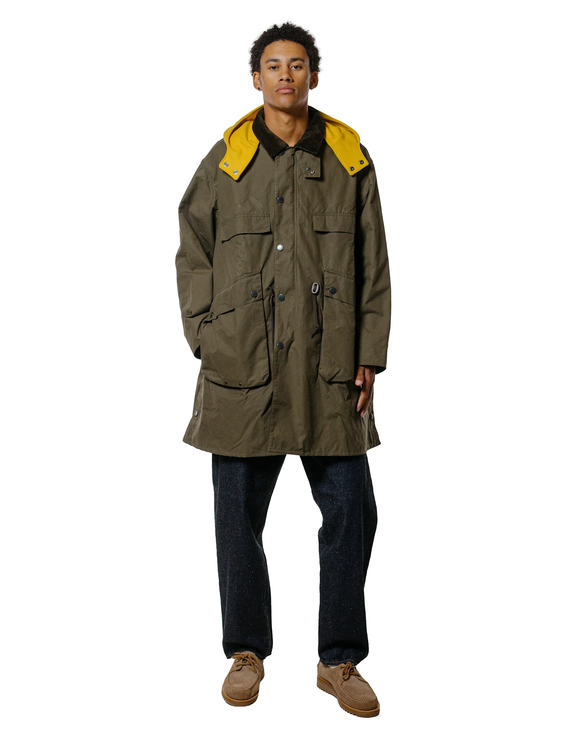 Barbour KAPTAIN SUNSHINE Bedale Casual Field Coat Khaki Brown