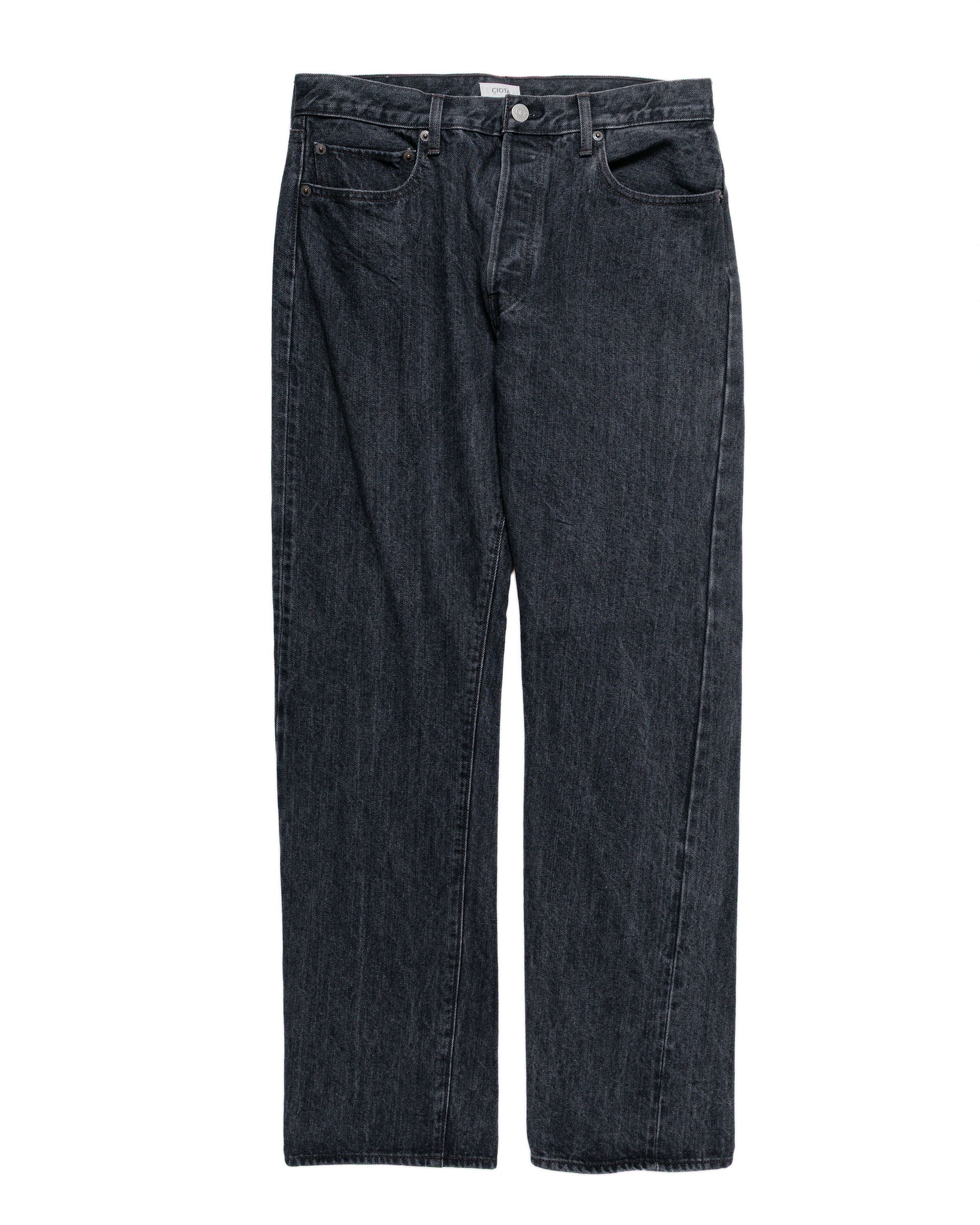 CIOTA Straight 5 Pocket Pants Medium Black