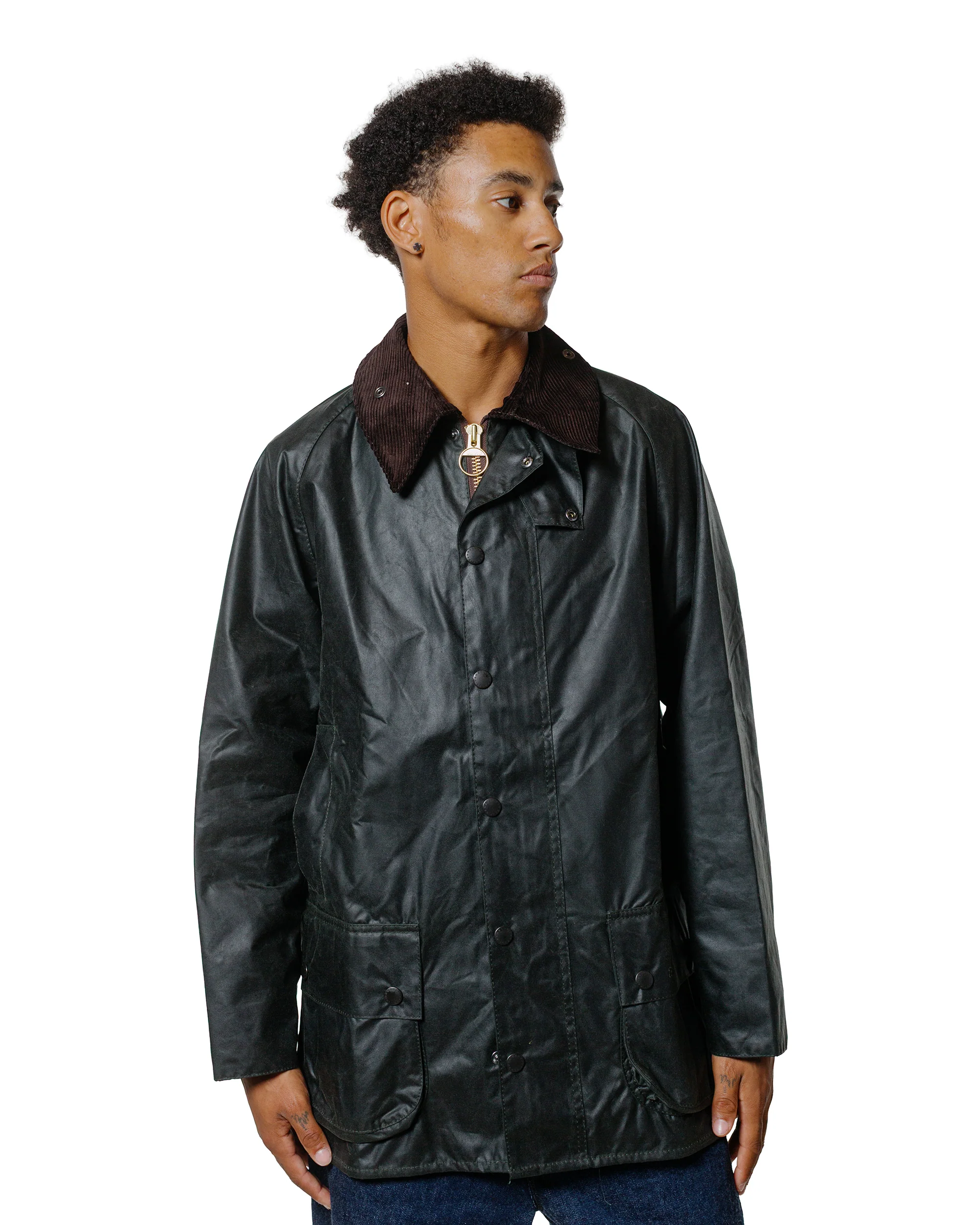 Barbour Beaufort Wax Jacket Sage