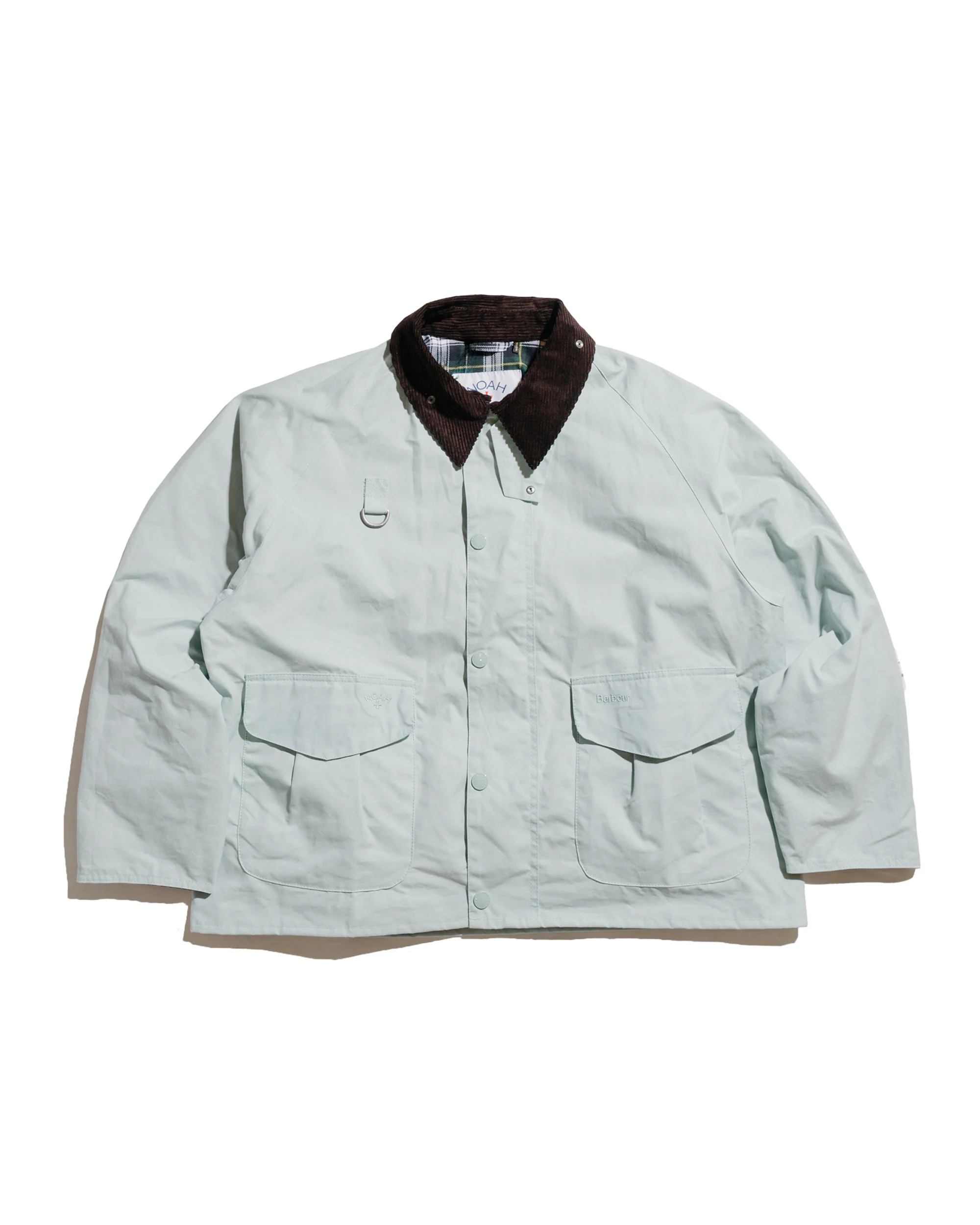 Barbour Noah Wading Casual Jacket Ice Blue