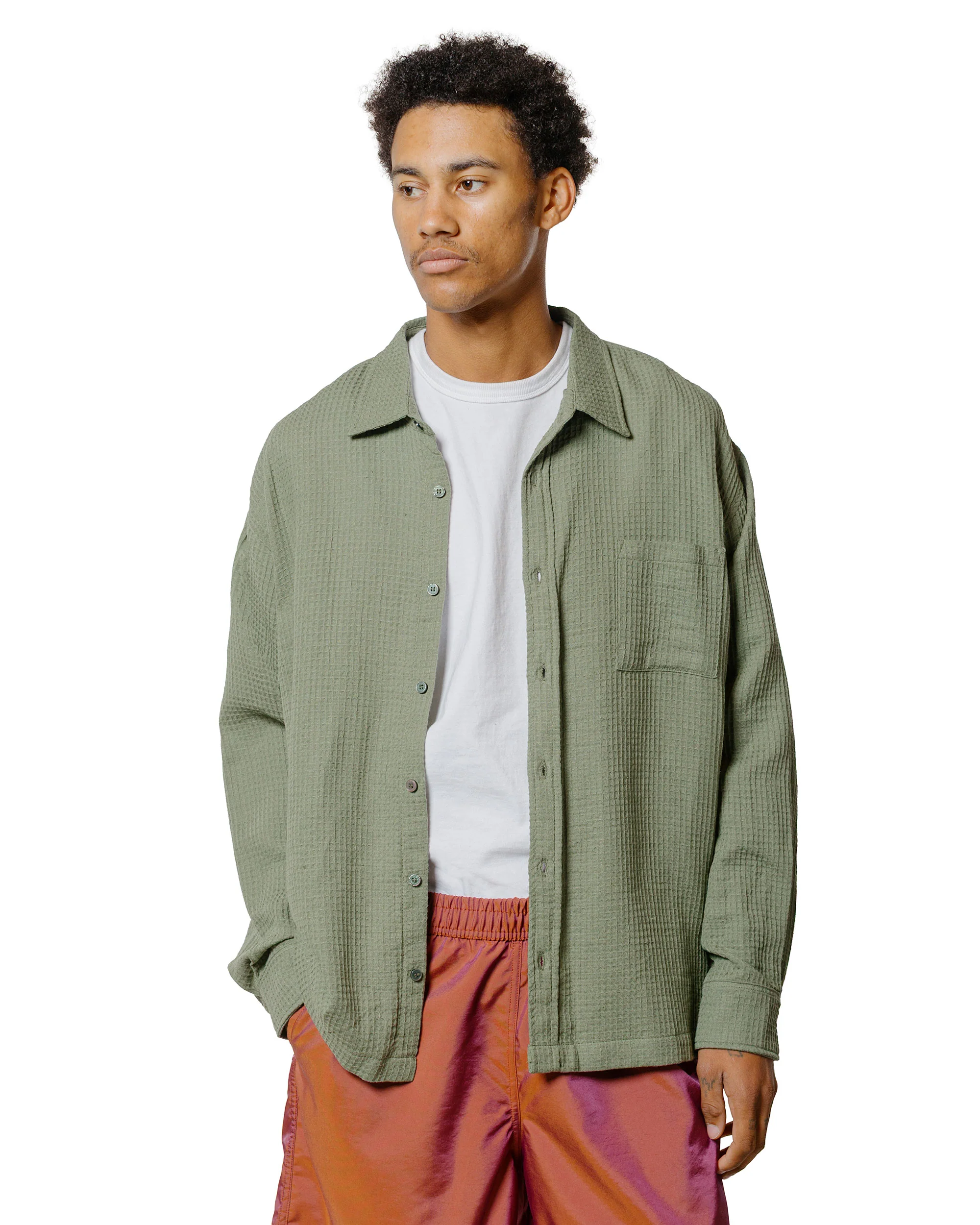 Bather Artichoke Waffle Leisure Shirt