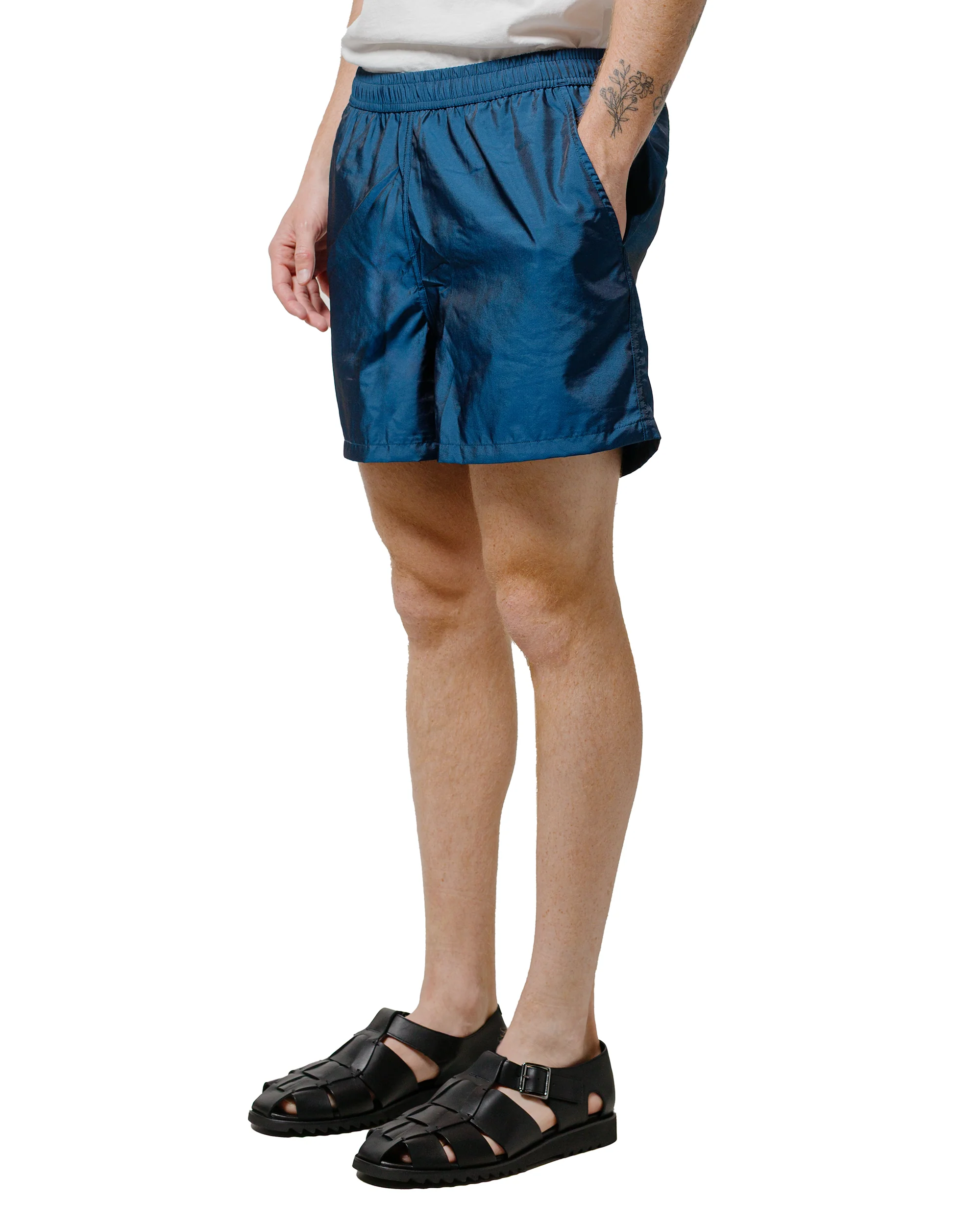 Bather Iridescent Sapphire Modern Trunk