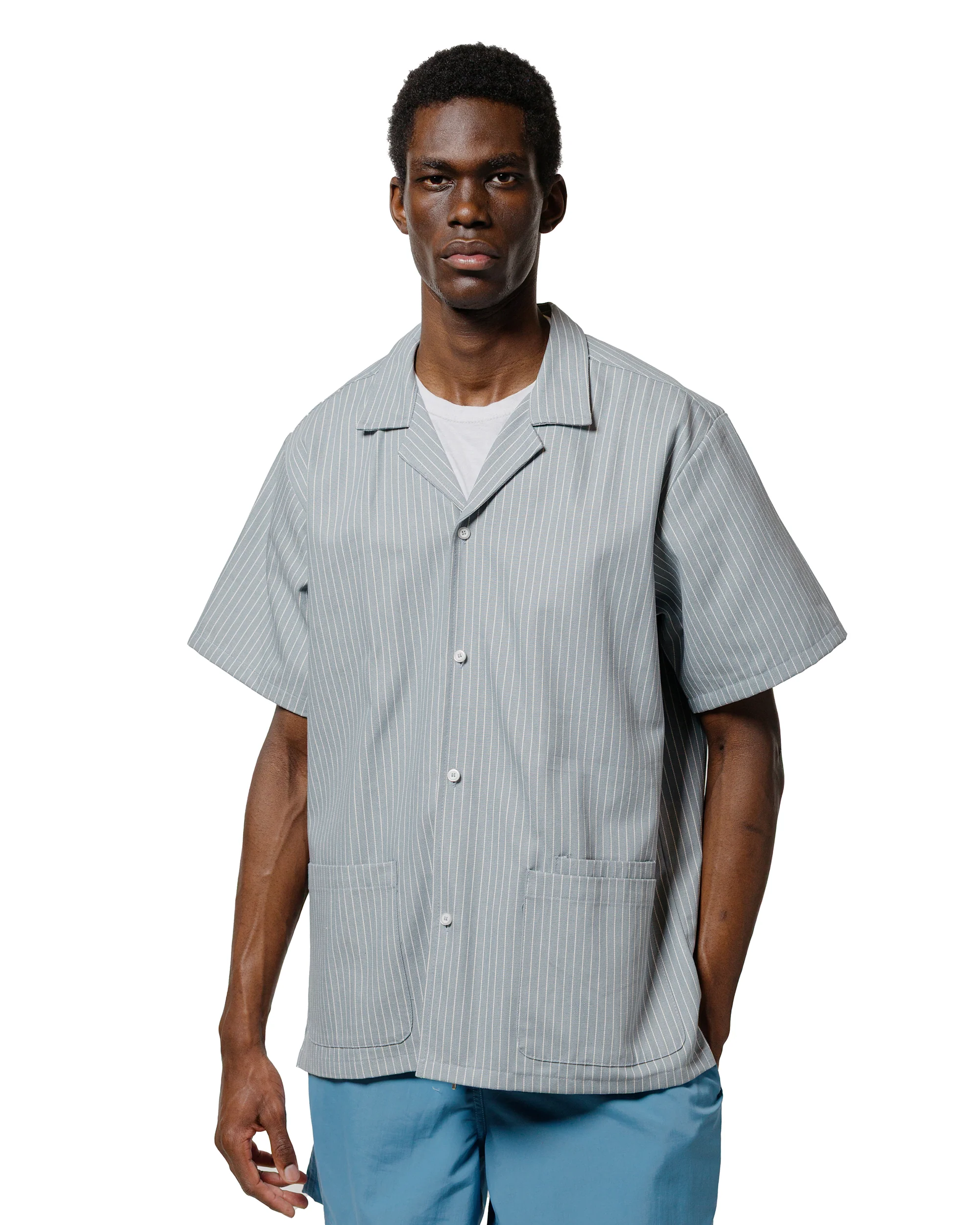 Bather Mist Denim Traveler Shirt