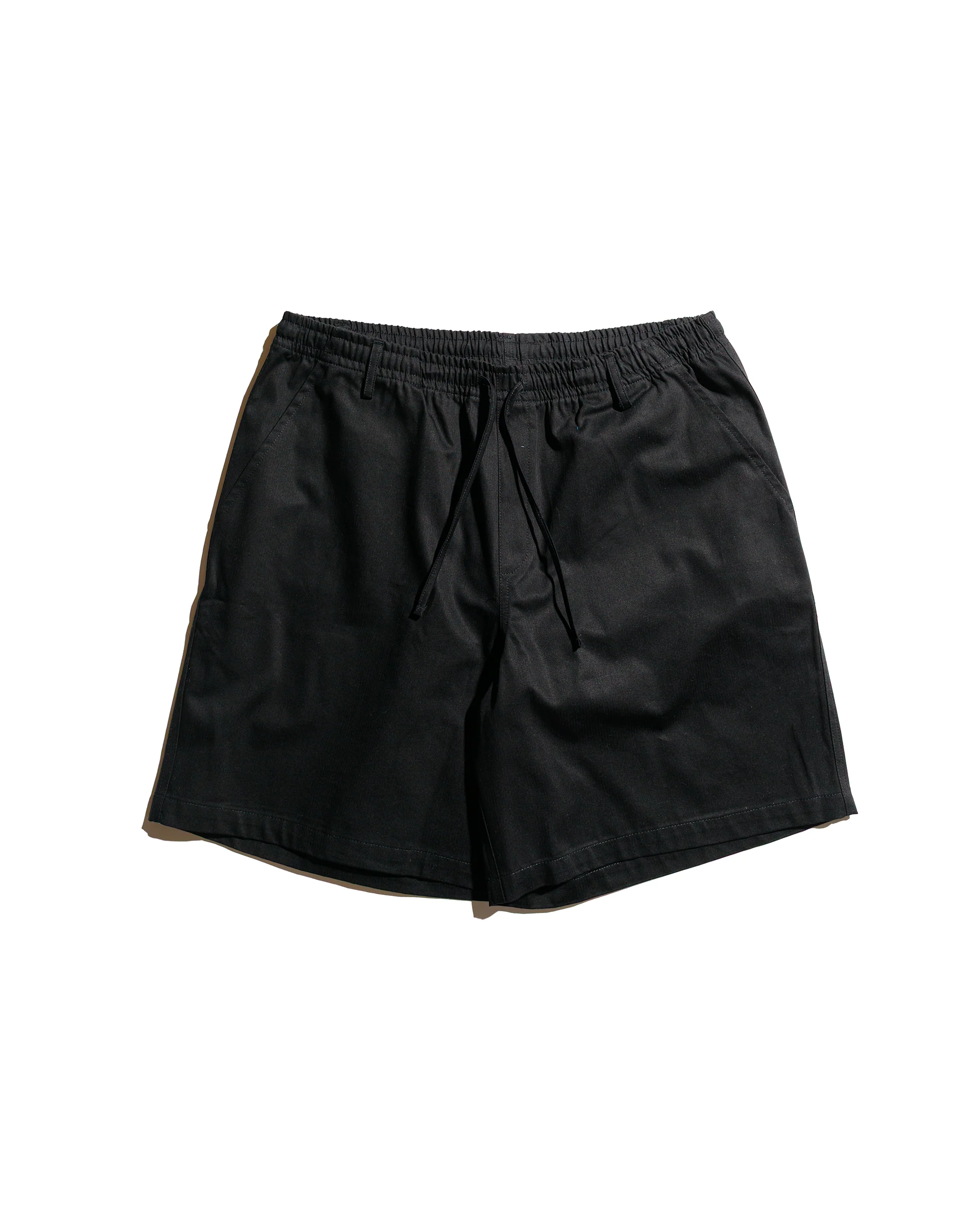 Bather Black Herringbone Leisure Short