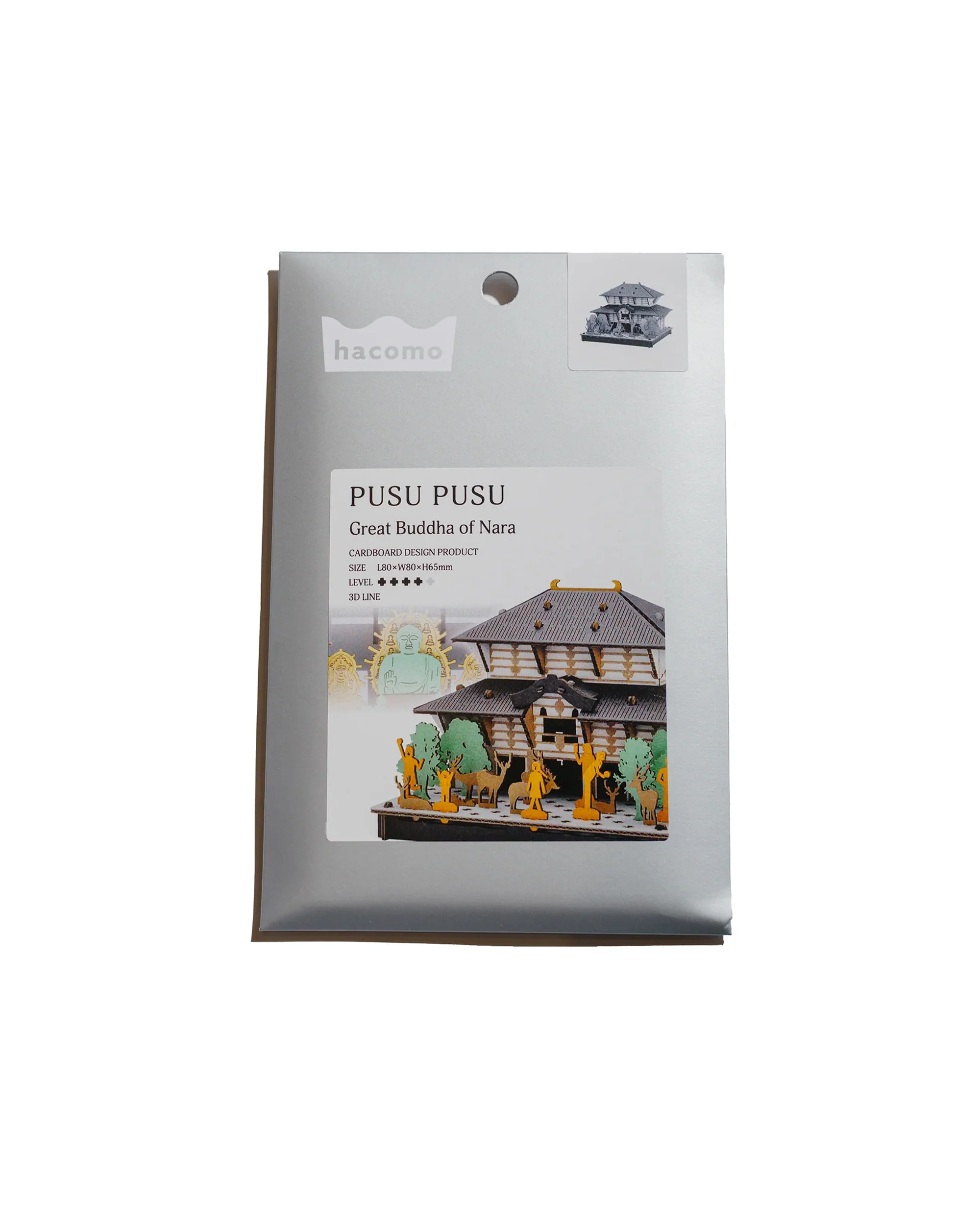 Beams Japan Hacomo Pusu Pusu Paper Craft The Great Buddha in Nara