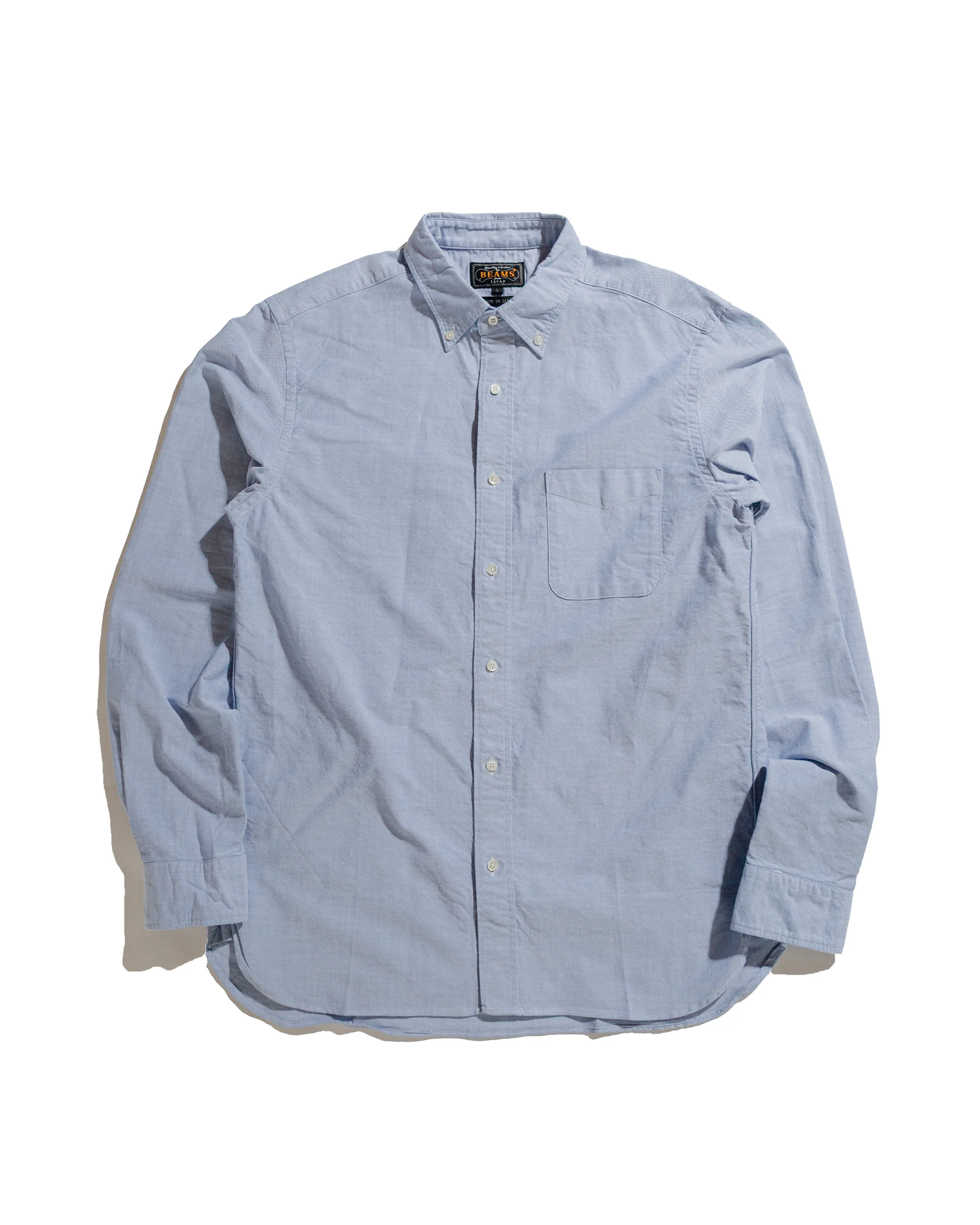 Beams Plus B.D. Oxford Blue