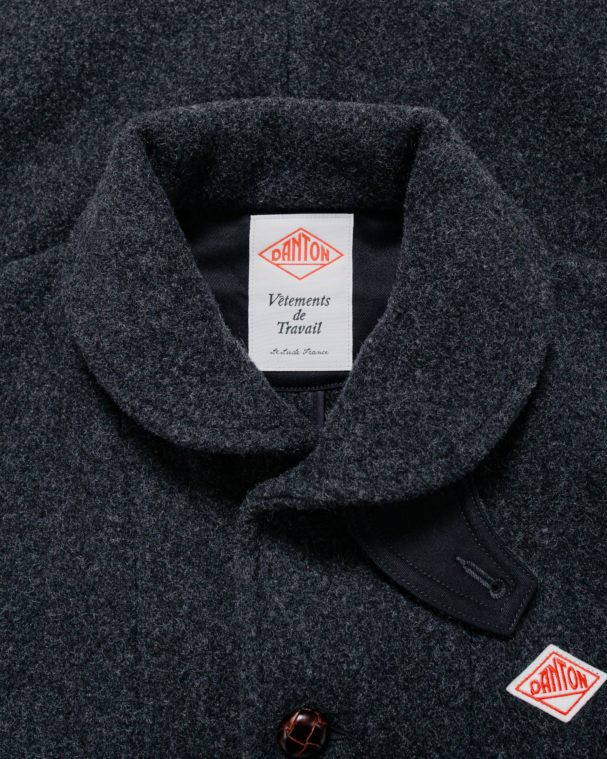 523-danton-wool-pile-collar-round-jacket-charcoal-5.jpg Danton Wool Pile Collar Round Jacket Charcoal
