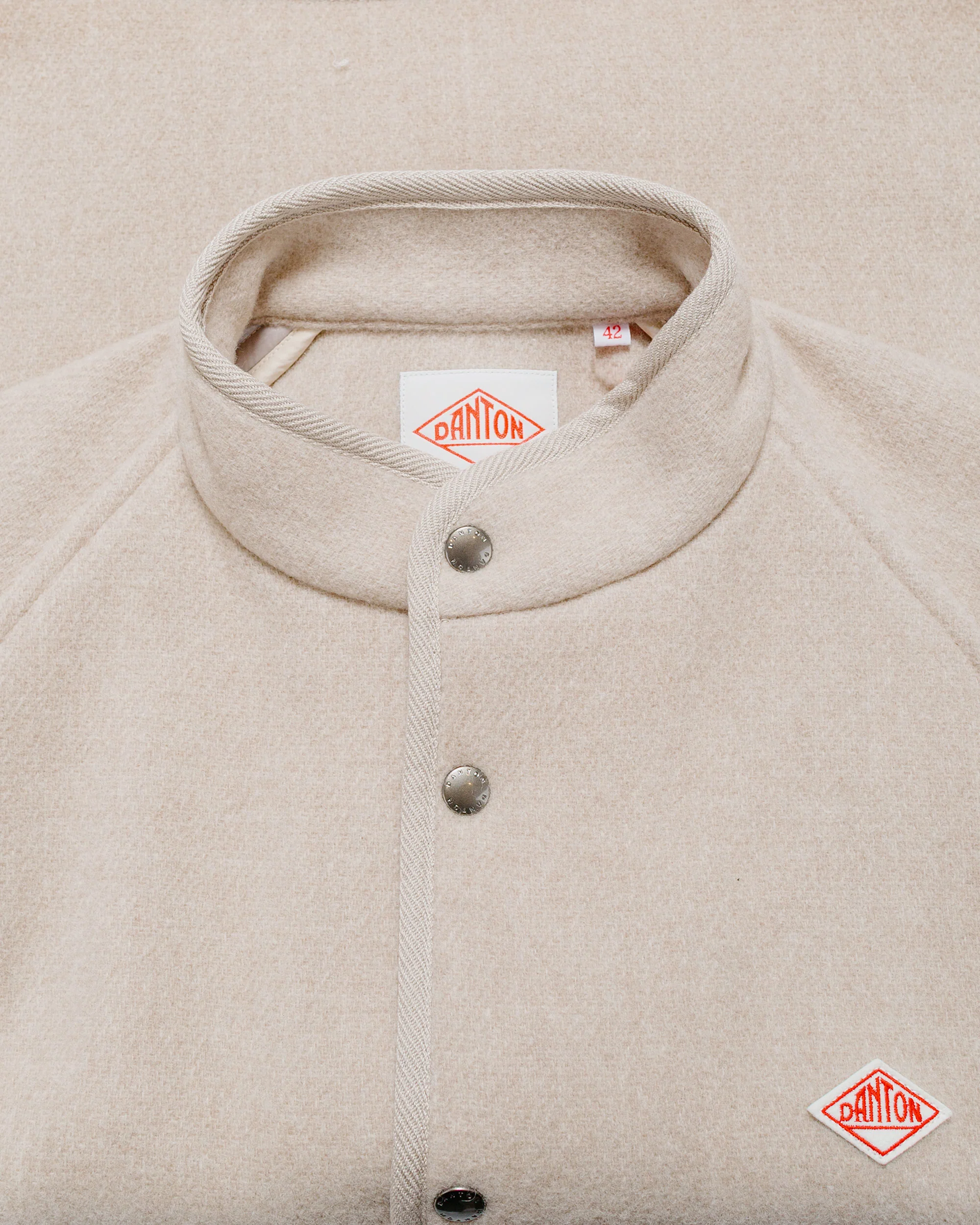 528-danton-wool-light-pile-stand-collar-jacket-raw-beige-5.webp Danton Wool Light Pile Stand Collar Jacket Raw Beige