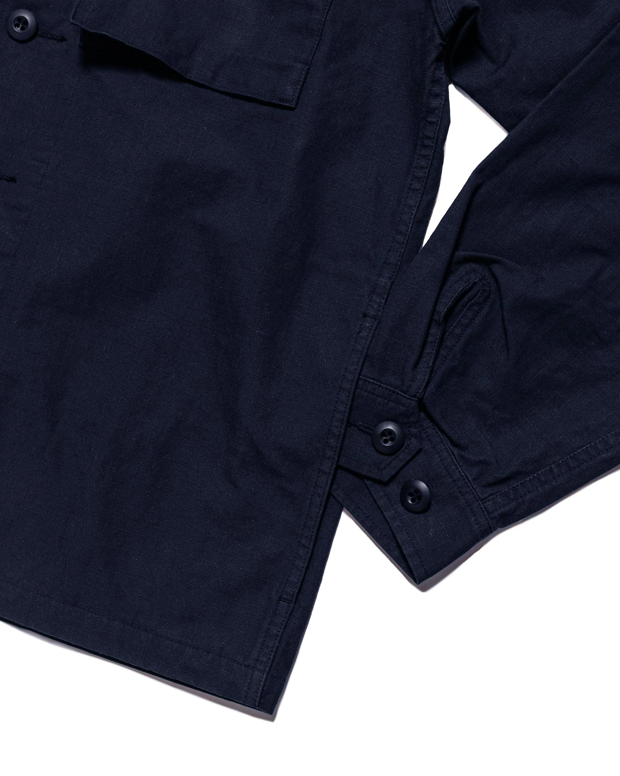 5290-beams-plus-lost-found-mil-sht-jac-cotton-ripstop-navy-5.webp Beams Plus Lost & Found MIL SHT-JAC Cotton Ripstop Navy