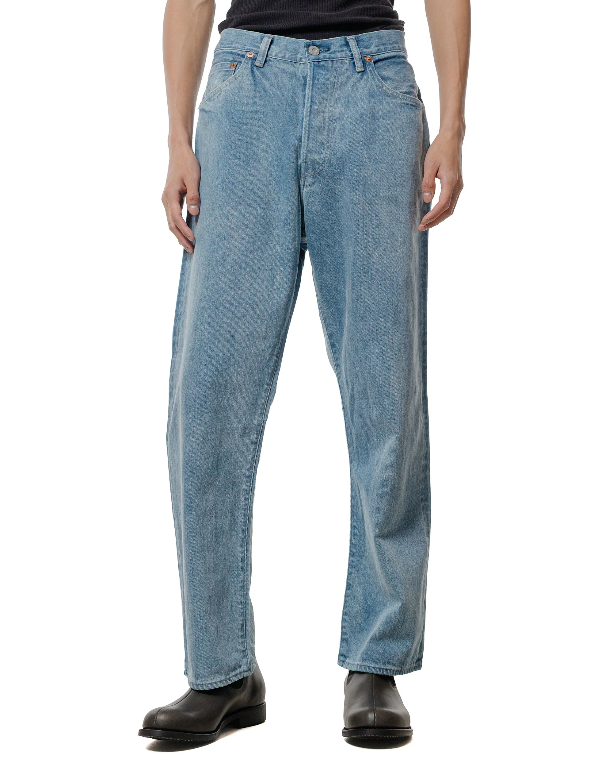 Phigvel Classic Faded Jeans Indigo Fade