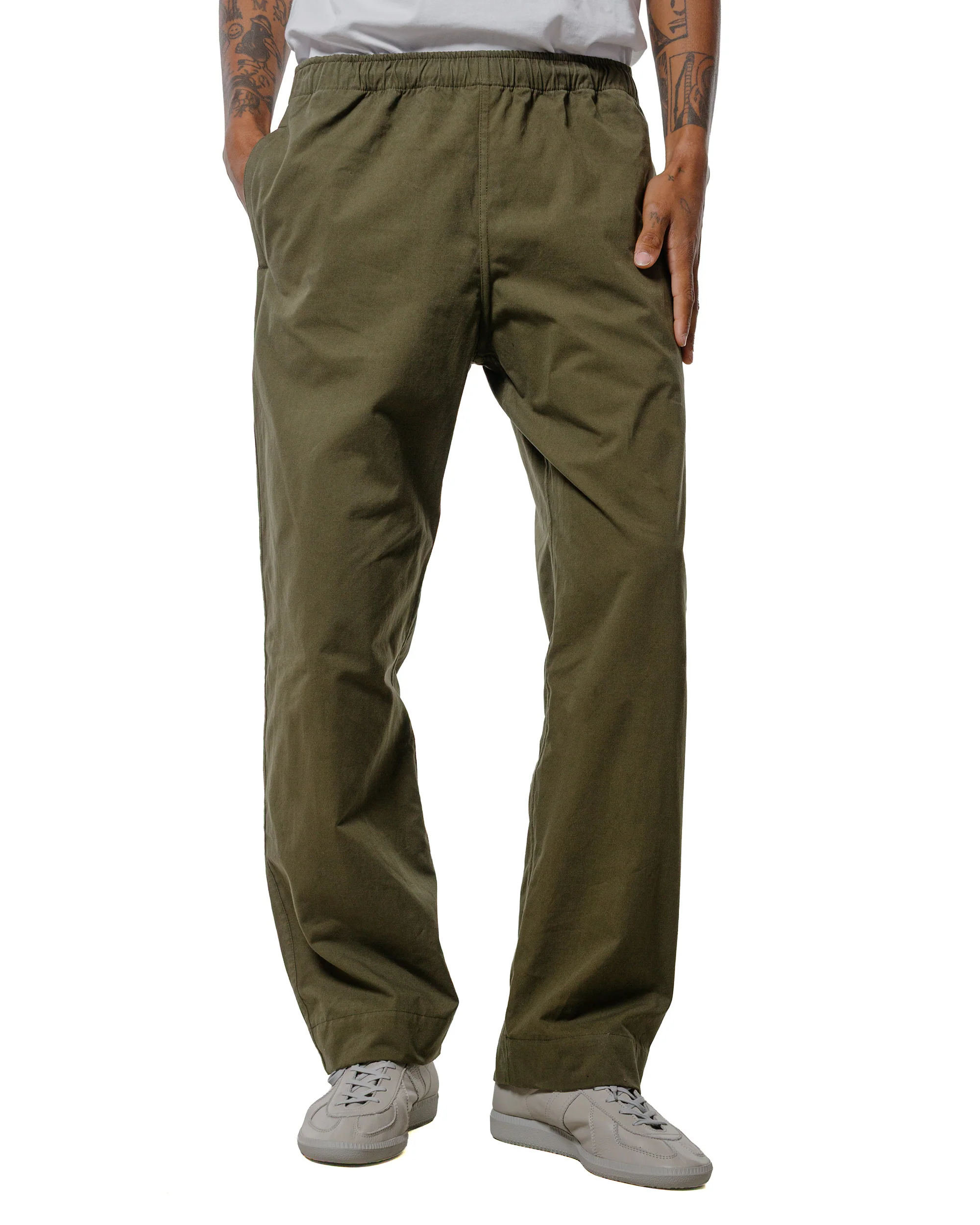 Body of Work Jasper Pull-On Pant Kelp Green