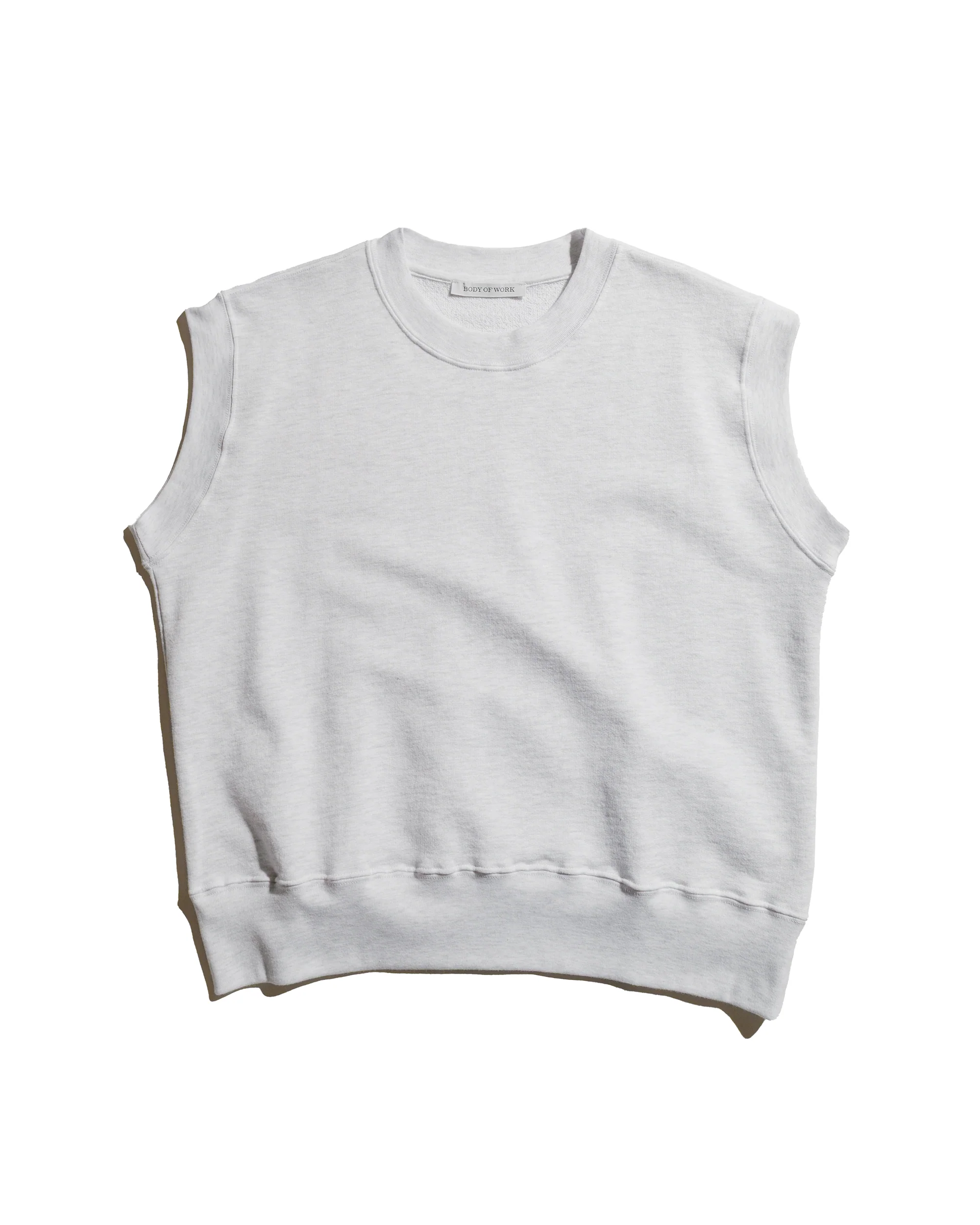 Body of Work Nettle Vest Dove Grey