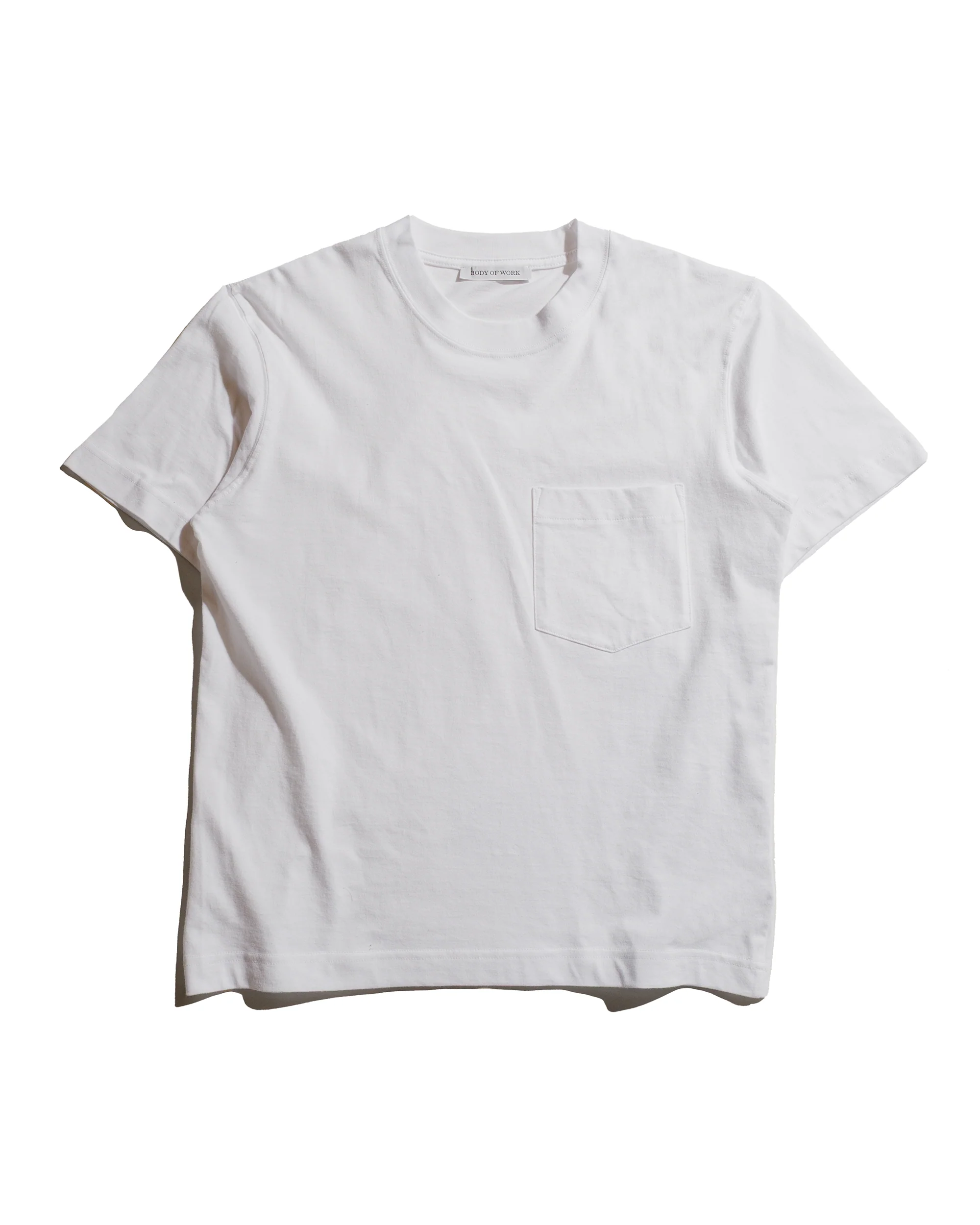 Body of Work Reed Pocket T-Shirt White
