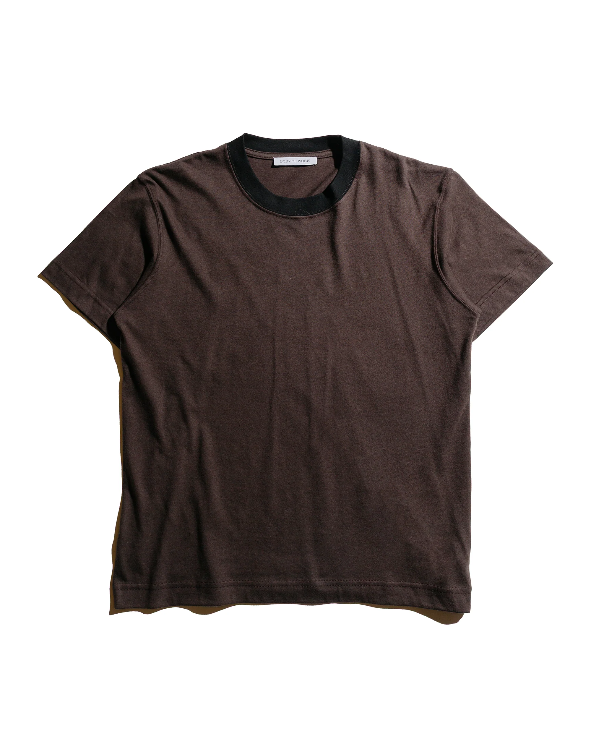 Body of Work Reed T-Shirt Loam Brown/Black