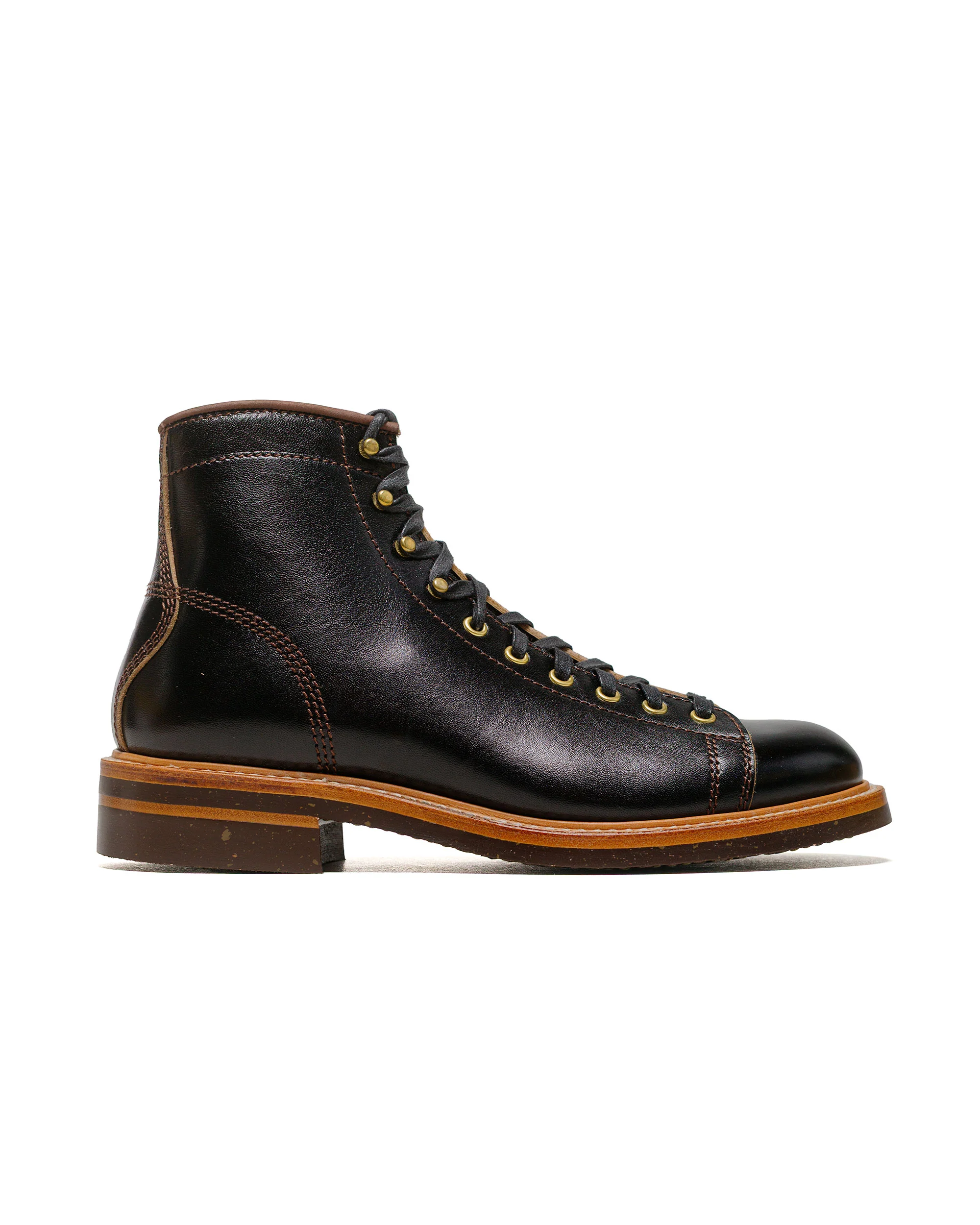 John Lofgren Bootmaker Monkey Boots Shinki Hikaku Horsebutt Black