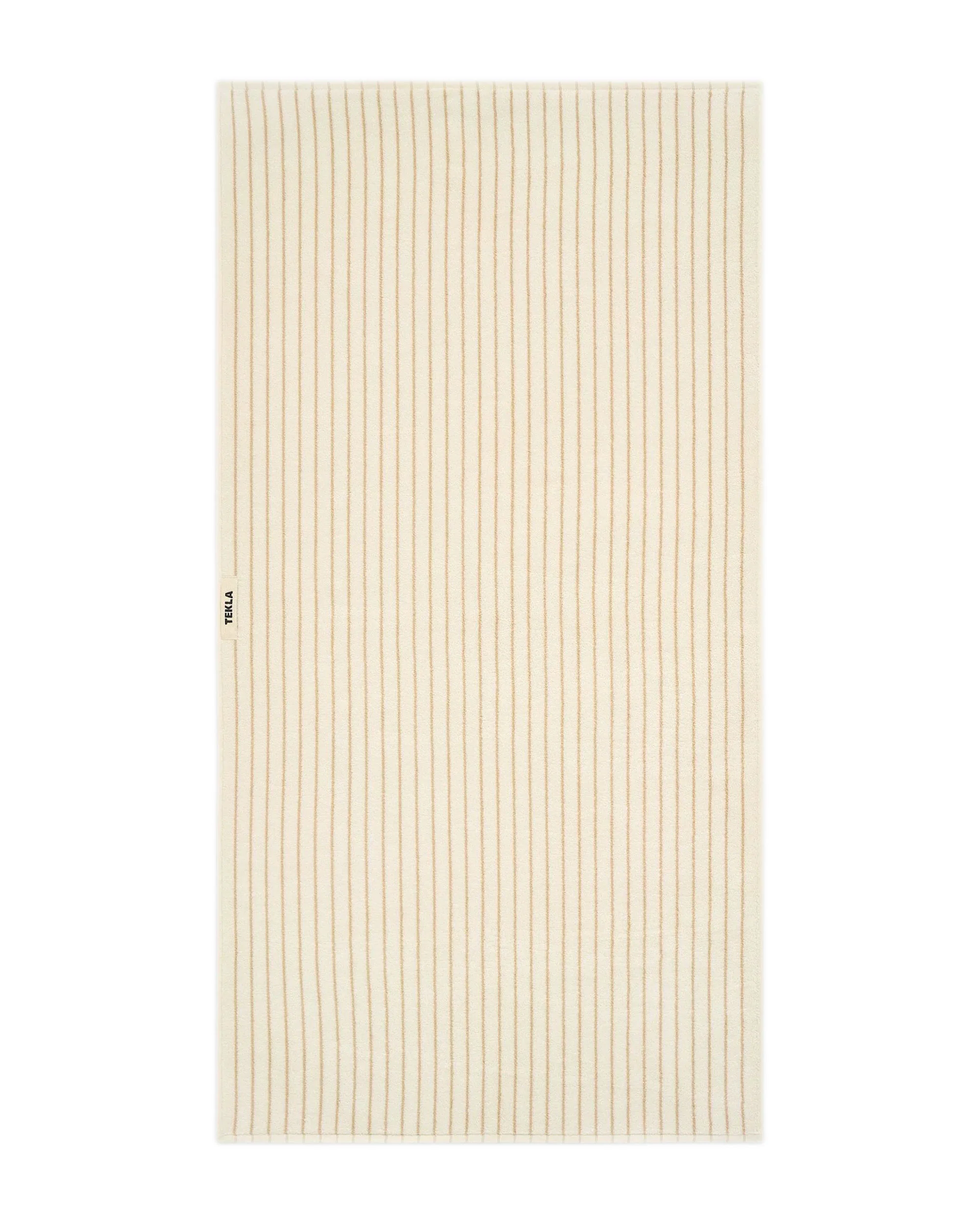 Tekla Terry Bath Towel Sienna Stripes