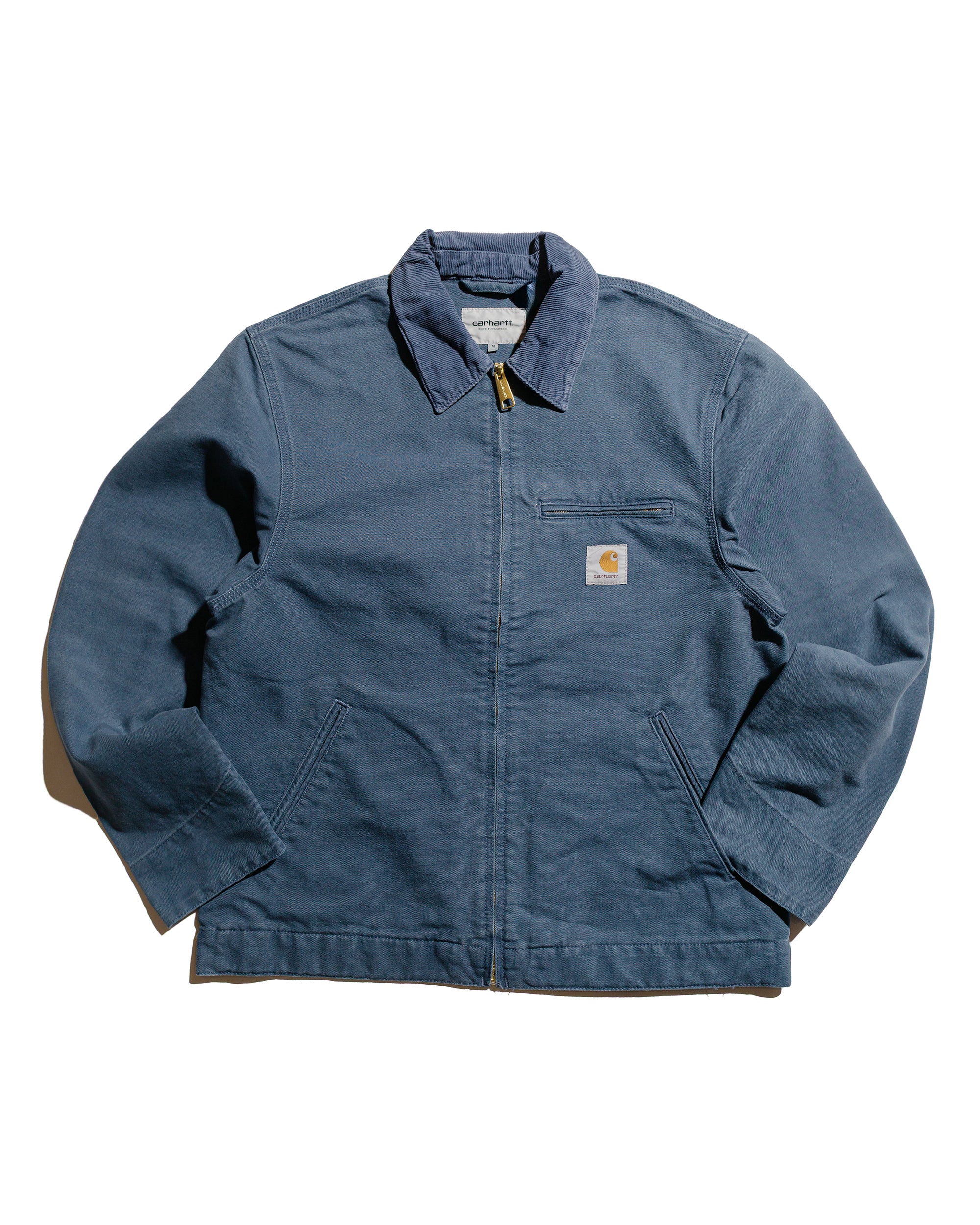Carhartt W.I.P. Detroit Jacket Dusky Blue Stone Canvas