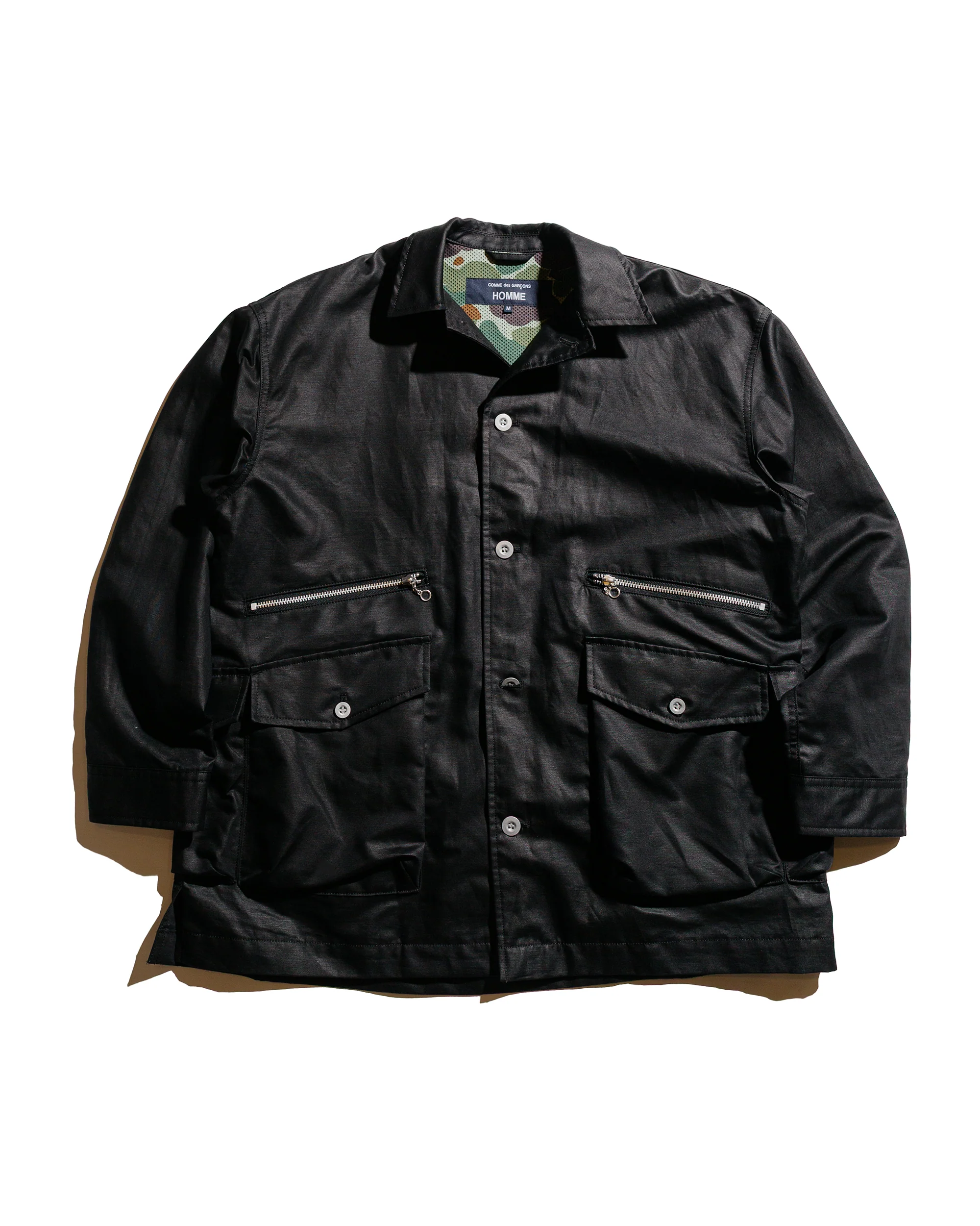 Comme des Garçons HOMME Multi Pocket Chore Jacket Black
