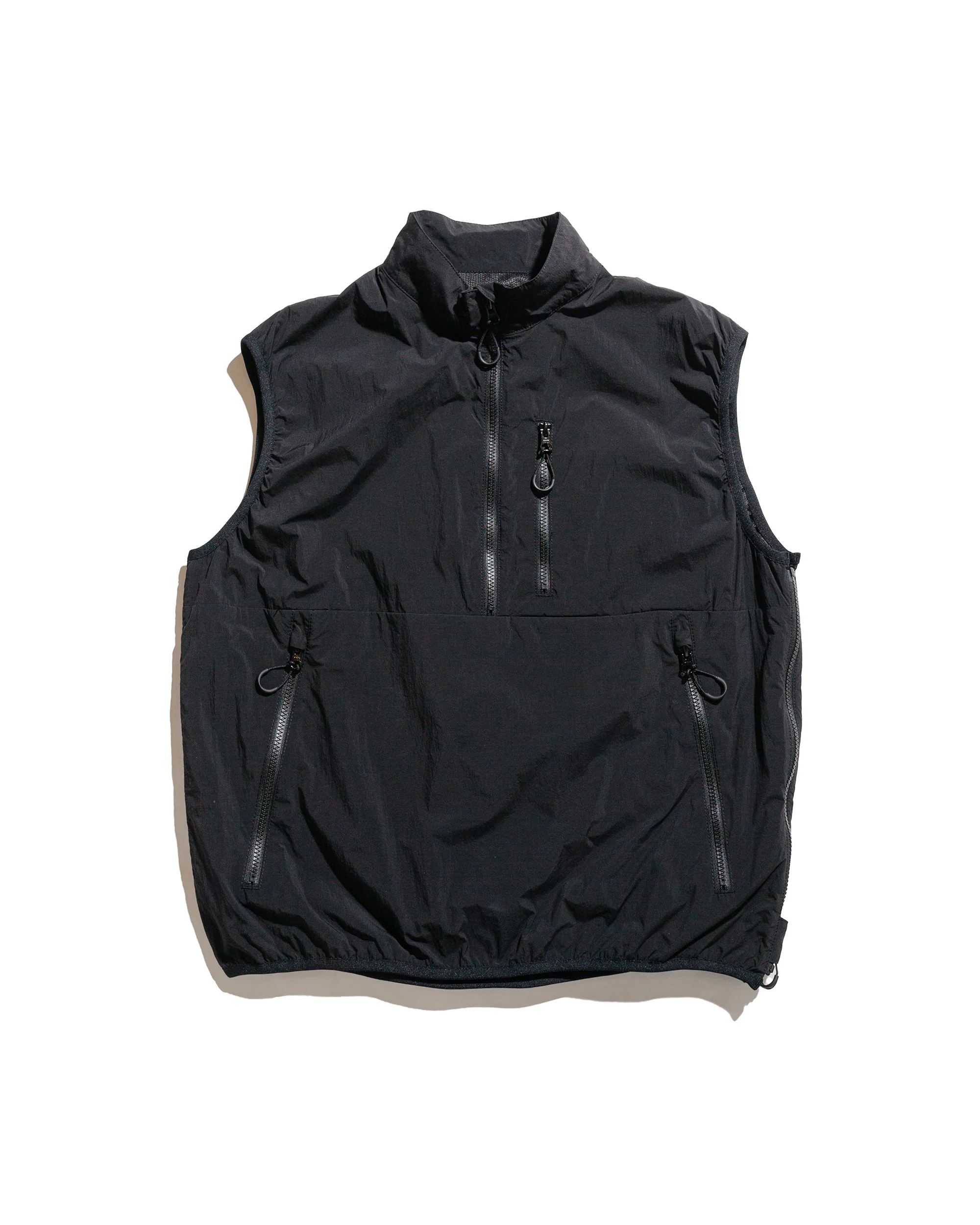 Comme des Garçons HOMME Nylon Typewriter Vest Black