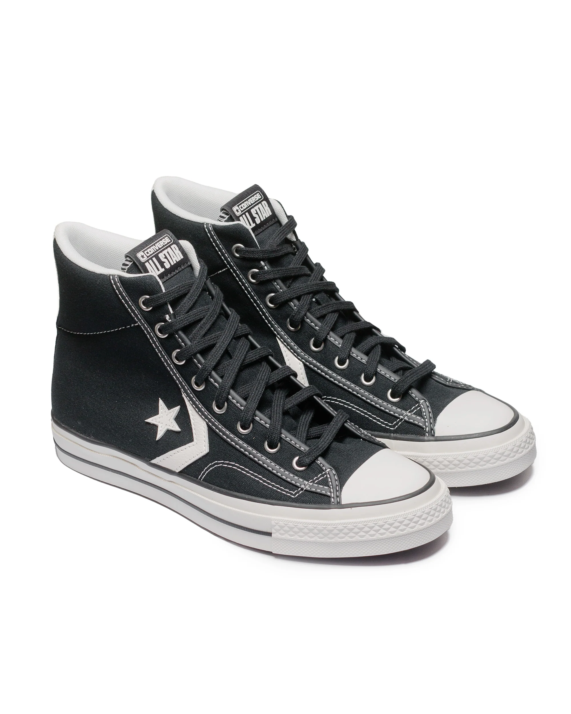 Converse Star Player 76 Hi Black/Vintage White A10516C