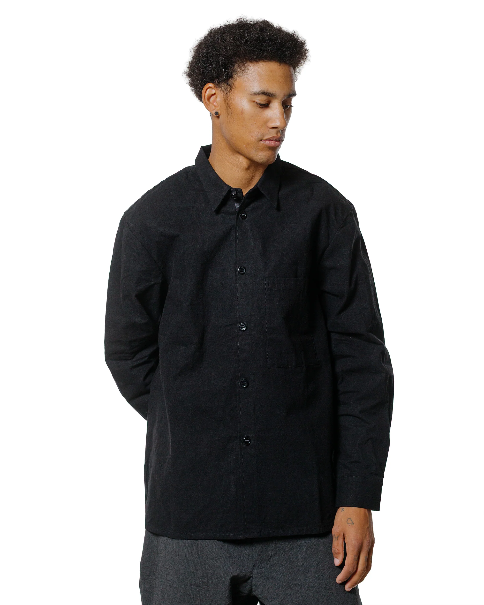 MAN-TLE R19S1 New Shirt-1 Black Wax