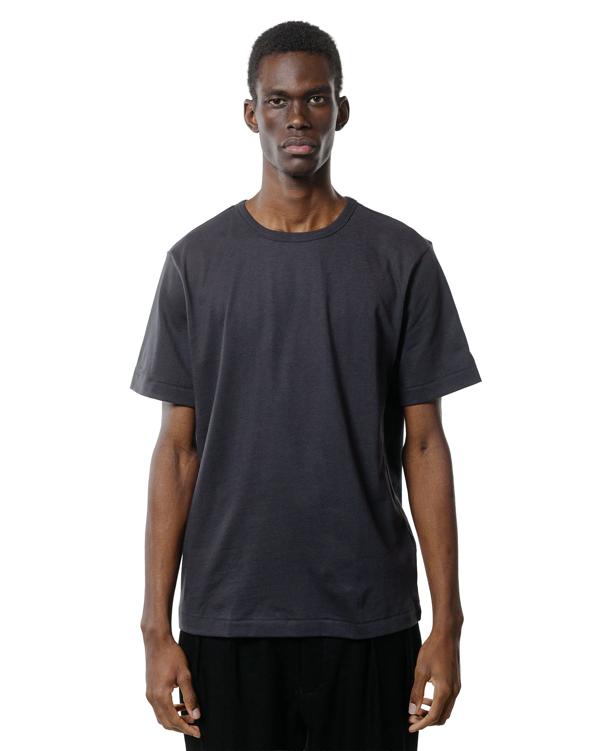 Merz B. Schwanen 2M15 Vintage Machine Refined T-Shirt Charcoal