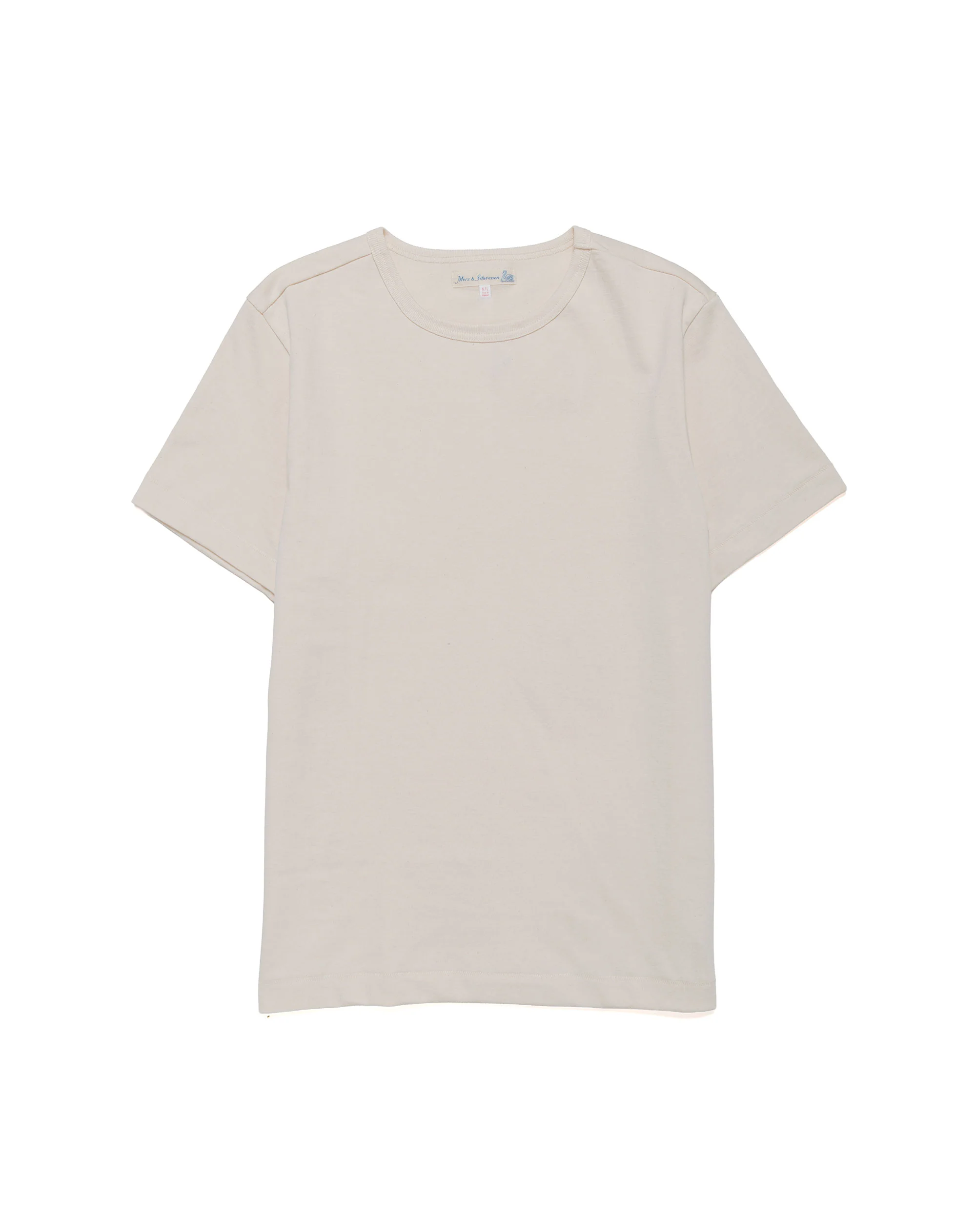 Merz B. Schwanen 215 Loopwheeled T-Shirt Nature