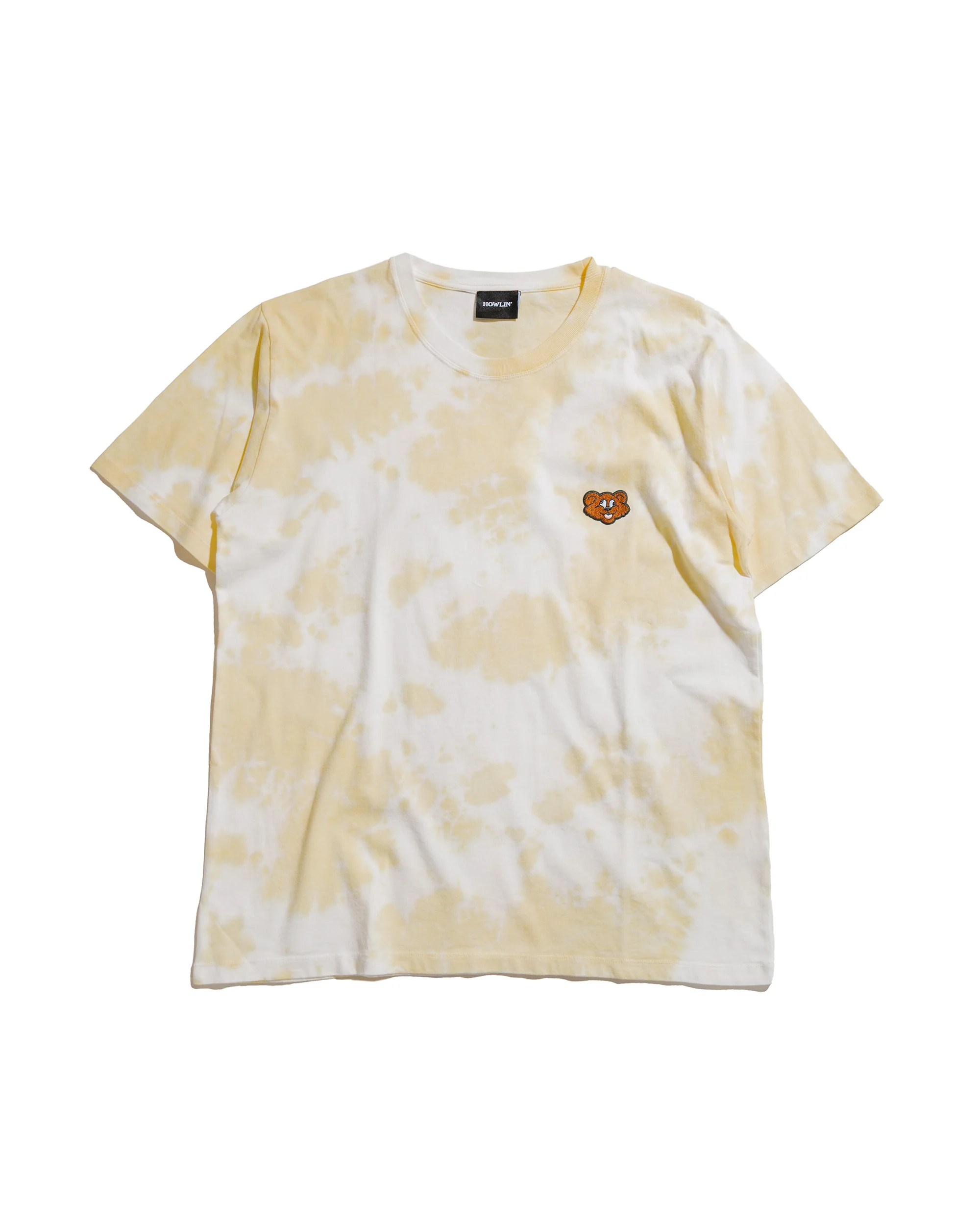 Howlin' Cosmic Short Sleeve Shaggy Bear Soft Yellow