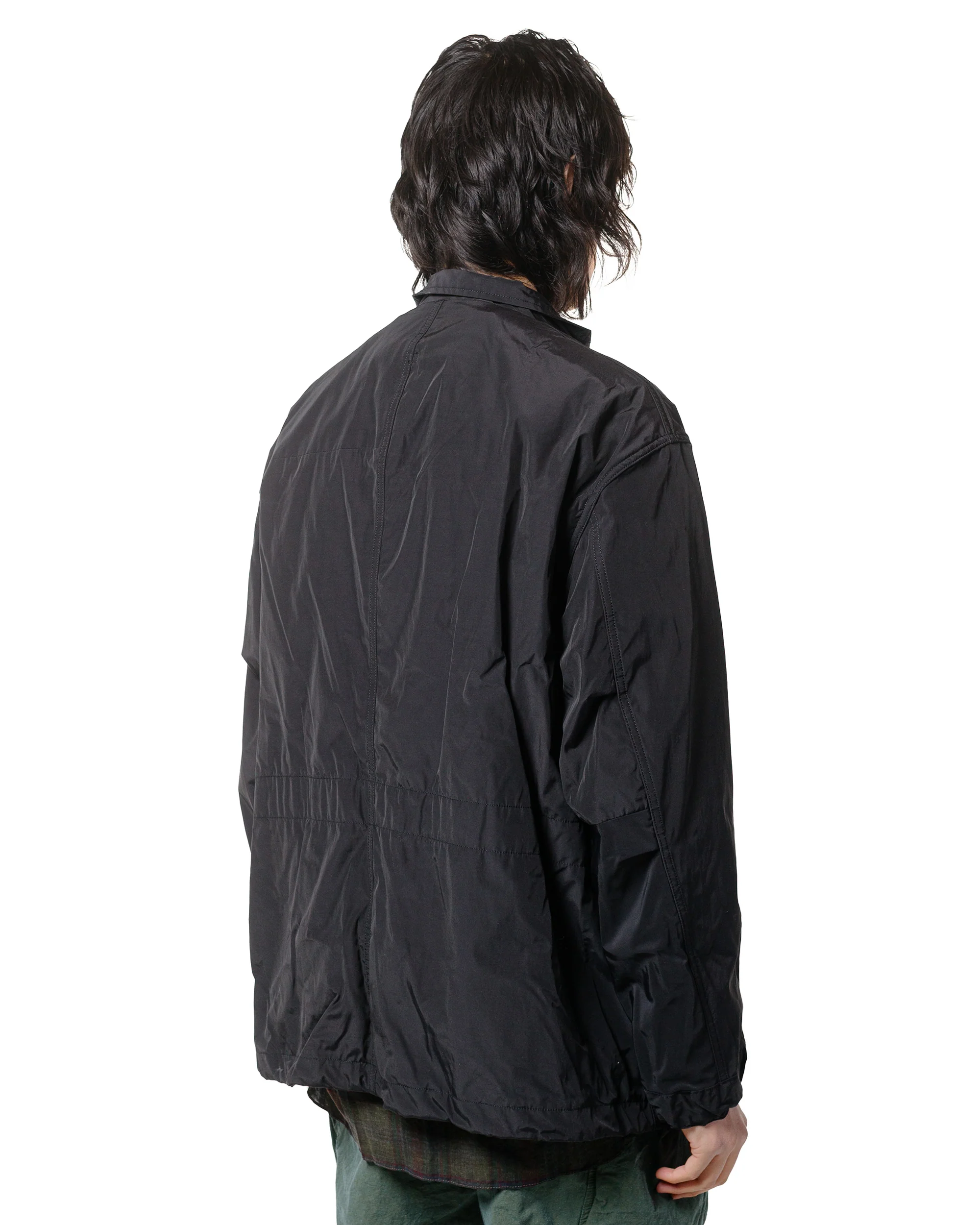 9453-sage-de-cret-nylon-cotton-typewriter-patchwork-military-jacket-black-3.webp Sage de Cret Nylon/Cotton Typewriter Patchwork Military Jacket Black