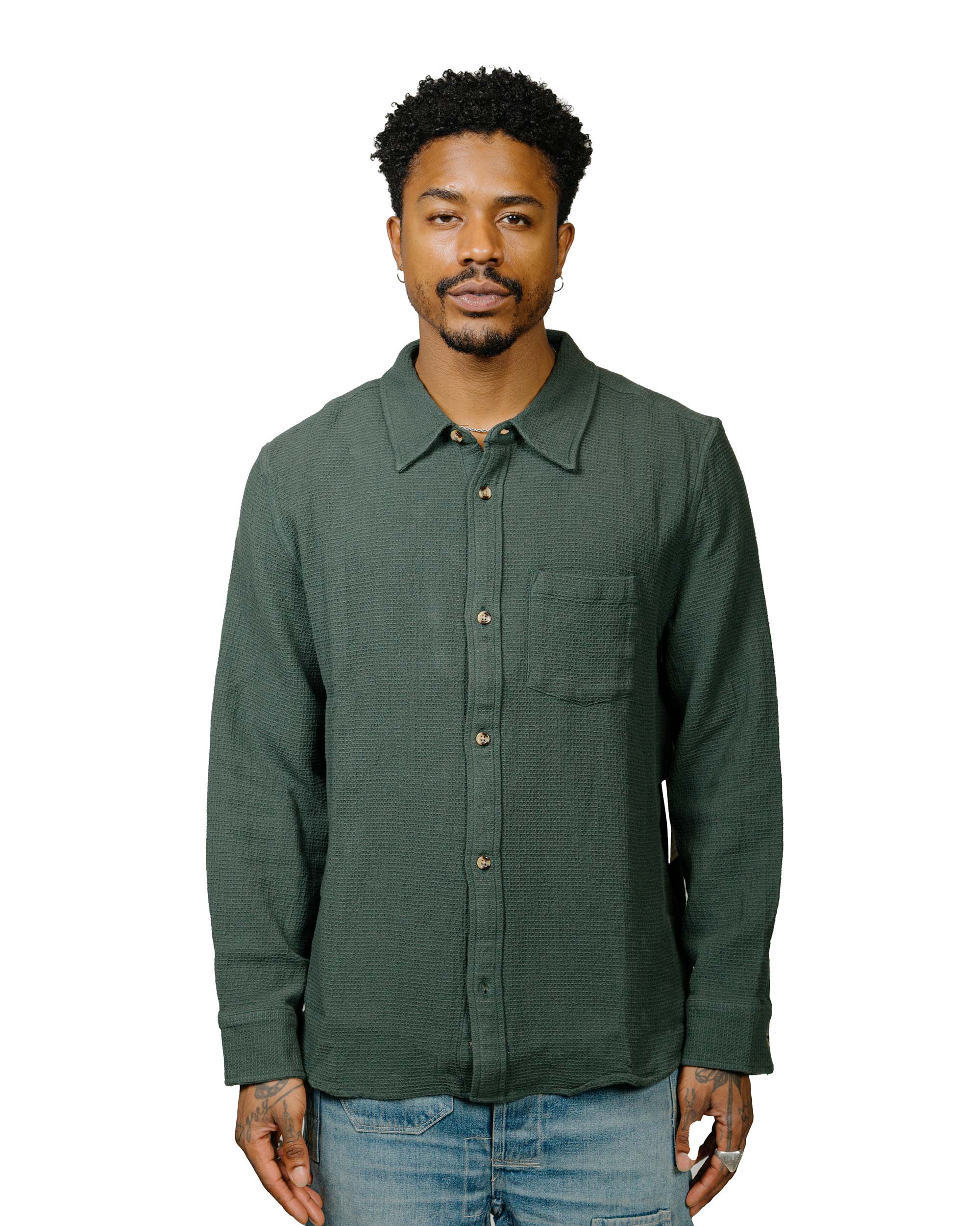 Corridor Waffle LS Green